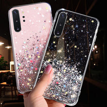 Load image into Gallery viewer, Glitter Bling Soft Back Cover Case For Samsung Galaxy S8 S9 S10 Plus S10e A10 A20 A30 A40 A50 A60 A70 A6 Plus A7 A9 2018 Case