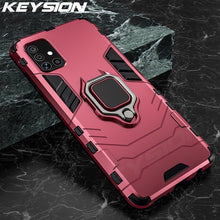 Load image into Gallery viewer, KEYSION Shockproof Case for Samsung A51 A71 A01 A50 A70 A8 A9 2018 Back Phone Cover for Samsung S20 Plus S20 Ultra M30S S10 Lite