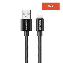 Load image into Gallery viewer, Suntaiho 2.4A USB Cable for iphone Charger cable XS max Xr X USB Fast Charging Cable for iPhone 8 7 6 5s Plus Phone Charger Cord