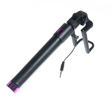 Load image into Gallery viewer, 20cm-80cm Selfie Foldable Extendable Telescopic Rod Cable Range Wired Monopod Mobile Phone Holder 3.5mm Jack Selfie Stick