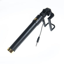 Load image into Gallery viewer, 20cm-80cm Selfie Foldable Extendable Telescopic Rod Cable Range Wired Monopod Mobile Phone Holder 3.5mm Jack Selfie Stick