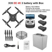 Load image into Gallery viewer, X35 GPS RC Drone 5G WiFi 4K HD Camera Profissional RC Quadcopter Brushless Motor Drones Gimbal Stabilizer 30 Minutes flight