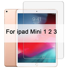 Load image into Gallery viewer, 9H Tempered Glass For iPad 10.2 inch 2019 2.5D Full Cover Screen Protector For iPad Pro 11 Air 2 3 MiNi 5 4 3 2 2017 2018 Glass