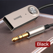Load image into Gallery viewer, Baseus Aux Bluetooth Adapter Dongle Cable For Car 3.5mm Jack Aux Bluetooth 5.0 4.2 4.0 Receiver Speaker Audio Music Transmitter