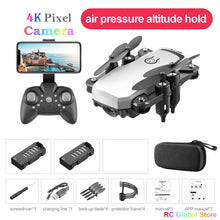 Load image into Gallery viewer, Mini RC Drone UAV 4K HD with Camera Oringal Box 606 Remote Control Helicopter One-Key Return WIFI Foldable Quadcopter Toy ASSOT