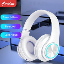 Load image into Gallery viewer, Caridite Popular Wireless Bluetooth Headband Game Headphone for Grils Gift Colorful BT 5.0 Headset Beauty Bluetooth Headphone