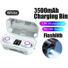 Load image into Gallery viewer, 3500mAh Bluetooth Earphones Wireless Headphones Touch Control LED With Microphone Sport Waterproof Headsets Earbuds Earphone