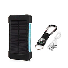 Load image into Gallery viewer, For XIAOMI Iphone 6 7 8 20000mah Portable Solar Power Bank 20000mAh External Battery DUAL Ports powerbank Charger Mobile Charger