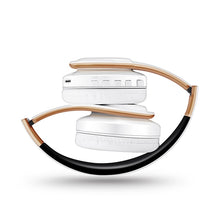 Load image into Gallery viewer, Men gift Gold Wireless headphones Bluetooth earphone Stero headset with Build-in MIC with 3.5mm jack for Xiaomi Samsung IPHONE