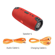 Load image into Gallery viewer, Big Power 40W Bluetooth Speaker FM Radio Waterproof Portable Column Super Bass Stereo Subwoofer Comuter PC sound box BT AUX TF