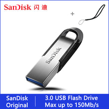 Load image into Gallery viewer, Sandisk USB Flash Drive 32 64 128 16 GB Pendrive 128gb 64gb 32gb 256gb Pen Drive 3.0 USB Stick Disk on Key Memory for Phone