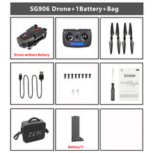 Load image into Gallery viewer, Drone SG906 / SG906 Pro with GPS 4K 5G WIFI 2-axis gimbal Dual camera professional ESC 50X Zoom Brushless Quadcopter RC Dron
