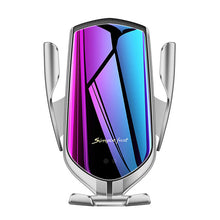 Load image into Gallery viewer, FLOVEME Automatic Clamping 10W Wireless Charger Car Phone Holder Infrared Sensor Qi GPS Air Vent Mount Mobile Phone Car Holder