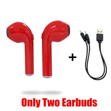 Load image into Gallery viewer, i7s TWS Wireless Earphones Bluetooth headphones sport Earbuds Headset With Mic Earpiece For Iphone Xiaomi Samsung Huawei oppo