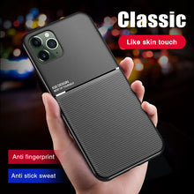 Load image into Gallery viewer, Classic Shockproof luxury Phone Cover For iPhone 11 Case 6 6s 7 8 Plus X XS Pro Max Slim Frosted Texture Slim Matte Protective