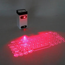 Load image into Gallery viewer, Bluetooth virtual laser keyboard Wireless Projection mini keyboard Portable for computer Phone pad Laptop With Mouse function