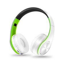 Load image into Gallery viewer, HIFI stereo earphones bluetooth headphone music headset FM and support SD card with mic for mobile xiaomi iphone sumsamg tablet