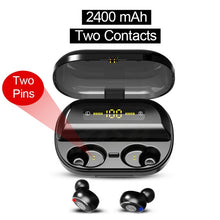 Load image into Gallery viewer, LIGE TWS 5.0 Bluetooth 9D Stereo Earphone Wireless Earphones IPX7 Waterproof Earphones Sport Handsfree With 4000mAh Power Bank