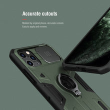 Load image into Gallery viewer, For IPhone 11 Pro Max Case Ring Phone Stand Holder NILLKIN CamShield Armor чехол Cover with Camera Protection Drop Shipping