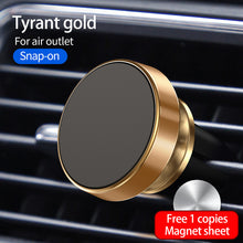 Load image into Gallery viewer, Universal Magnetic Car Phone Holder Air Vent Mount Magnet GPS Stand in Car For iPhone Samsung Xiaomi Huawei Dashboard Support