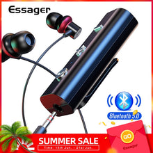 Load image into Gallery viewer, Essager Bluetooth 5.0 Receiver For 3.5mm Jack Earphone Wireless Adapter Bluetooth Aux Audio Music Transmitter For Headphone