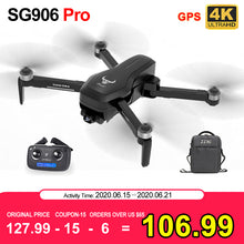 Load image into Gallery viewer, ZLRC SG906 PRO GPS Drone With 2-axis Anti-shake Self-stabilizing Gimbal WiFi FPV 4K Camera Brushless Dron Quadcopter VS F11 Pro