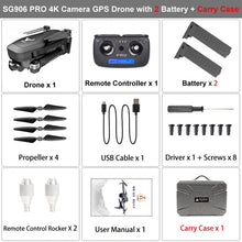 Load image into Gallery viewer, ZLRC SG906 PRO GPS Drone With 2-axis Anti-shake Self-stabilizing Gimbal WiFi FPV 4K Camera Brushless Dron Quadcopter VS F11 Pro