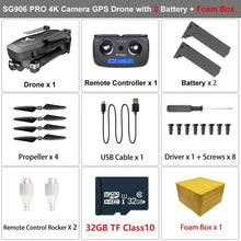 Load image into Gallery viewer, ZLRC SG906 PRO GPS Drone With 2-axis Anti-shake Self-stabilizing Gimbal WiFi FPV 4K Camera Brushless Dron Quadcopter VS F11 Pro