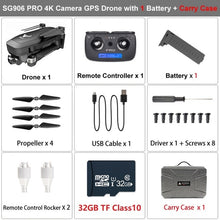 Load image into Gallery viewer, ZLRC SG906 PRO GPS Drone With 2-axis Anti-shake Self-stabilizing Gimbal WiFi FPV 4K Camera Brushless Dron Quadcopter VS F11 Pro