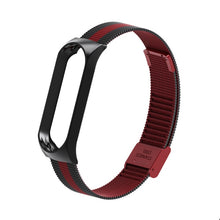Load image into Gallery viewer, Strap For Xiaomi Mi Band 3 4 Wrist Metal Bracelet Screwless Stainless Steel MIband for Mi Band 4 3 5 Strap Wristbands Pulseira