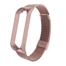 Load image into Gallery viewer, Strap For Xiaomi Mi Band 3 4 Wrist Metal Bracelet Screwless Stainless Steel MIband for Mi Band 4 3 5 Strap Wristbands Pulseira