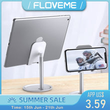 Load image into Gallery viewer, FLOVEME Universal Tablet Phone Holder Desk For iPhone Desktop Tablet Stand For Cell Phone Table Holder Mobile Phone Stand Mount
