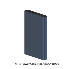 Load image into Gallery viewer, New Xiaomi Mi Power Bank 3 10000 mAh External Battery portable charging Quick Charge 10000mAh Powerbank Supports 18W Charging