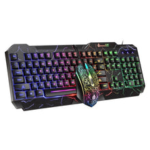 Load image into Gallery viewer, HXB Mouse Keyboard Luminous Gamer Keyboard Mouse Combo Ergonomic Mouse And Keyboard Waterproof Gaming Keyboard And Mouse For PC