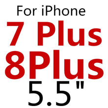 Load image into Gallery viewer, 2Pcs Tempered Glass On 6 6s 7 8 XS Max X XR Screen Protector Protection Film for iPhone 4 4s 5 5s 5C SE Glass Screen Cover Case