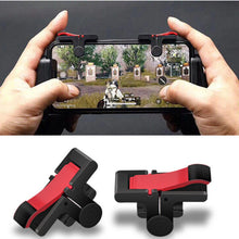 Load image into Gallery viewer, 2Pcs PUBG Moible Controller Gamepad Free Fire L1 R1 Trigger PUGB Mobile keypads Grip L1R1 Joystick for iPhone Android Phone