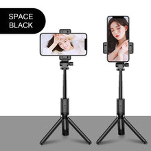 Load image into Gallery viewer, Wireless Bluetooth Selfie Stick For iPhone Xiaomi Huawei Monopod Tripod Foldable Handheld Shutter Remote Extendable Selfie Stick
