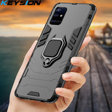 Load image into Gallery viewer, KEYSION Shockproof Case for Samsung A51 A71 A01 A50 A70 A8 A9 2018 Back Phone Cover for Samsung S20 Plus S20 Ultra M30S S10 Lite
