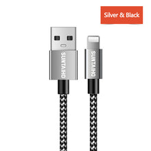 Load image into Gallery viewer, Suntaiho 2.4A USB Cable for iphone Charger cable XS max Xr X USB Fast Charging Cable for iPhone 8 7 6 5s Plus Phone Charger Cord
