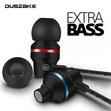 Load image into Gallery viewer, DUSZAKE In-Ear Headphones For Xiaomi Earphone For Phone Stereo Bass Headset Metal Wired Earphone HiFi Headphones Mic for Samsung
