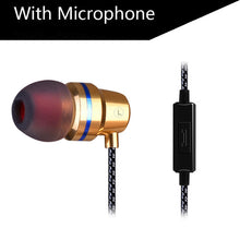 Load image into Gallery viewer, DUSZAKE In-Ear Headphones For Xiaomi Earphone For Phone Stereo Bass Headset Metal Wired Earphone HiFi Headphones Mic for Samsung
