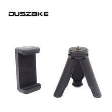 Load image into Gallery viewer, Duszake Mini Tripod With Bluetooth Remote Shutter For IPhone Huawei Mini Phone Tripod 360 Rotating Phone Holder Clip Stand
