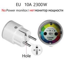 Load image into Gallery viewer, AVATTO Mini Standard 16A EU Smart Wifi Plug with Power Monitor, Smart Socket Outlet Works with Google Home, Alexa Voice Control
