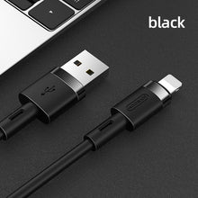 Load image into Gallery viewer, USB Cable For iPhone 11 Pro Max X XR XS 8 7 6 6s 5 5s iPad Fast Data Charging Charger USB Wire Cord Liquid Silicone Cable 1.2M
