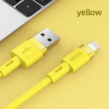 Load image into Gallery viewer, USB Cable For iPhone 11 Pro Max X XR XS 8 7 6 6s 5 5s iPad Fast Data Charging Charger USB Wire Cord Liquid Silicone Cable 1.2M
