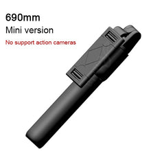 Load image into Gallery viewer, Roreta Portable Wireless Bluetooth Selfie Stick with Tripod Extendable Foldable Monopod for iphone x 11 mini Action Camera
