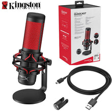 Load image into Gallery viewer, Kingston HyperX QuadCast Gaming Microfone Professional Computer Microphone Live Migrofono Detachable for PC, PS4 and Mac

