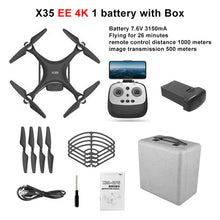 Load image into Gallery viewer, X35 GPS RC Drone 5G WiFi 4K HD Camera Profissional RC Quadcopter Brushless Motor Drones Gimbal Stabilizer 30 Minutes flight
