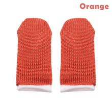 Load image into Gallery viewer, 1 Pair Breathable Game Controller Finger Cover Sweat Proof Gaming Finger Gloves Non-Scratch Sleeve Sensitive Nylon Mobile Touch
