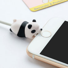 Load image into Gallery viewer, Animal Cable Bite Protector Winder Cute Cartoon Cover Protect Case Wire Organizer Holder For IPhone Huawei Earphone cable
